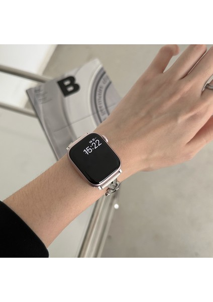 Apple Watch Ultra 2 49MM / 9 8 7 45MM Çinko Alaşımlı Saat Kayışı (Yurt Dışından) modelleri