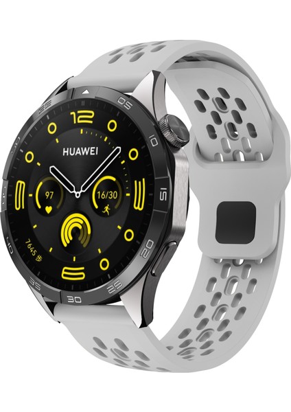 Huawei Watch Gt 4 41MM / Garmin Venu 3s / 2s 18MM Silikon Kayış Içi Boş Saat Bandı (Yurt Dışından) fiyatları