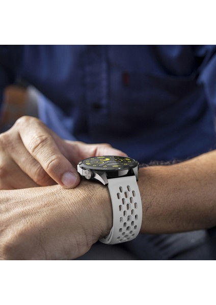 Huawei Watch Gt 4 41MM / Garmin Venu 3s / 2s 18MM Silikon Kayış Içi Boş Saat Bandı (Yurt Dışından) indirimleri