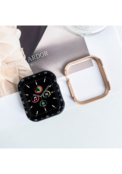 Apple Watch Series 9/8/7 41MM Alüminyum Alaşımlı Saat Kılıfı Arama Plakalı Koruyucu Kapak (Yurt Dışından) fiyatları