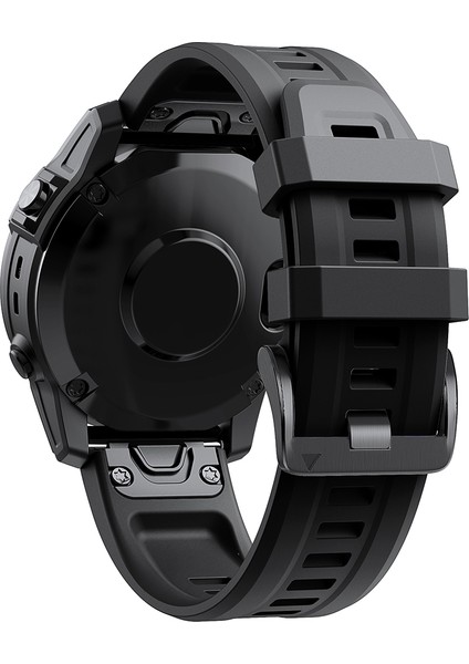 Garmin Fenix 7/7 Pro Yedek Quickfit 22MM Silikon Saat Bandı (Yurt Dışından)