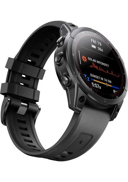 Garmin Fenix 7/7 Pro Yedek Quickfit 22MM Silikon Saat Bandı (Yurt Dışından) fiyatları