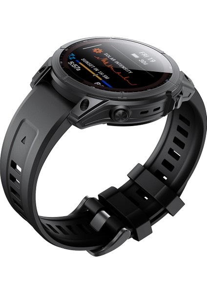 Garmin Fenix 7/7 Pro Yedek Quickfit 22MM Silikon Saat Bandı (Yurt Dışından) modelleri