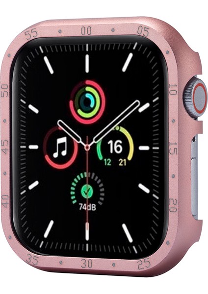 Apple Watch Series 6/5/4 / Se (2022) / Se (2023) / Se 44MM Alüminyum Alaşımlı Içi Boş Saat Kapağı, Kadran Plakalı (Yurt Dışından)