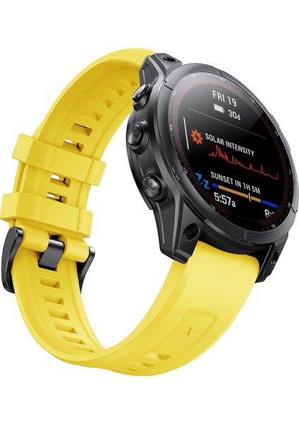 Garmin Fenix 7/7 Pro Yedek Quickfit 22MM Silikon Saat Bandı (Yurt Dışından) fiyatları