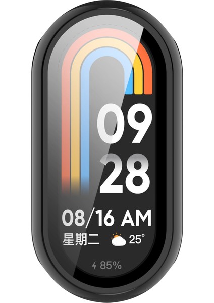 Xiaomi Mi Band 8/8 Nfc Pc Kılıfı + Parlak Stil Temperli Cam Ekran Koruyucu (Yurt Dışından) indirimleri