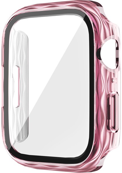 Apple Watch Series 7/8 45MM Sert Pc + Temperli Cam Ekran Filmi Izle Kılıf Kapağı (Yurt Dışından)
