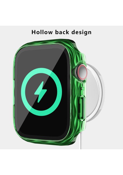 Apple Watch Series 7/8 45MM Sert Pc + Temperli Cam Ekran Filmi Izle Kılıf Kapağı (Yurt Dışından)