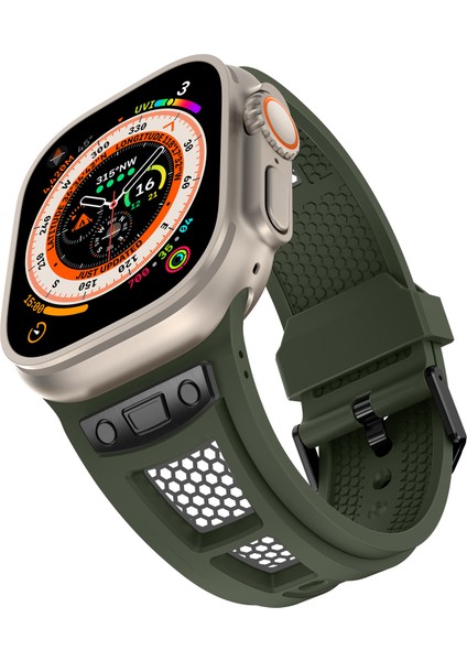 Apple Watch Ultra 2 49MM / Series 9 8 7 45MM / 6 5 4 44MM Tpu Saat Kayışı (Yurt Dışından) indirimleri