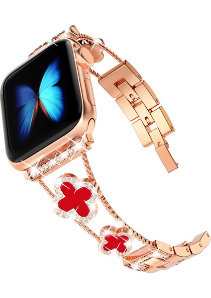 Apple Watch Series 9 8 7 41MM / 6 5 4 40MM Metal Bilek Bandı (Yurt Dışından) modelleri