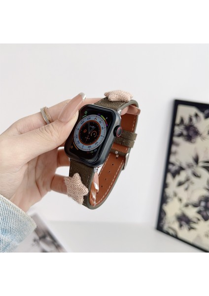 Apple Watch Ultra 2 49MM / Series 9 8 7 45MM Kayış Hakiki Inek Derisi Bant (Yurt Dışından) fiyatları