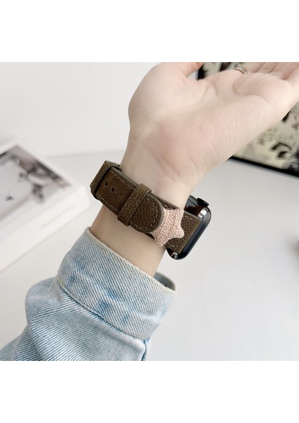 Apple Watch Ultra 2 49MM / Series 9 8 7 45MM Kayış Hakiki Inek Derisi Bant (Yurt Dışından) indirimleri