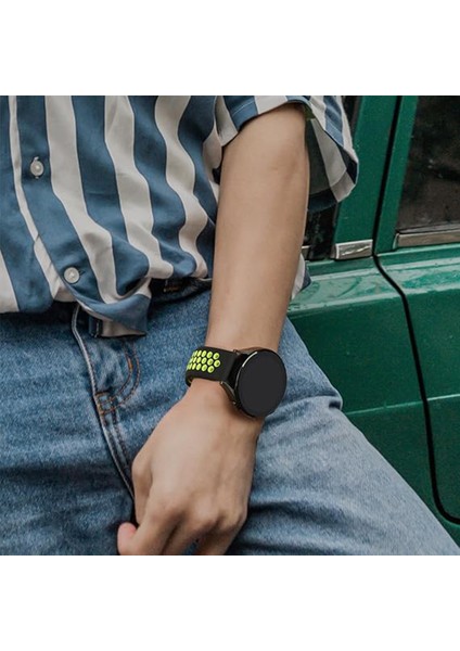 Samsung Gear Sport / Samsung Gear S2 Classic Silikon Kayış 20MM Toka Kordonlu Saat (Yurt Dışından) modelleri