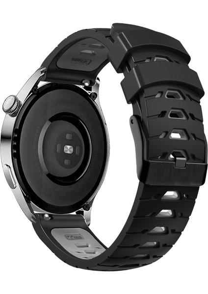Samsung Galaxy Watch6 Classic 43MM / 47MM / Garmin Active 20MM Silikon Trapez Saat Kayışı (Yurt Dışından)