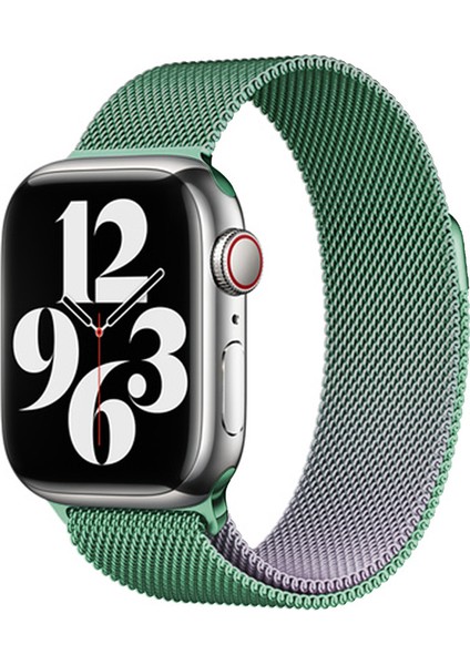 Apple Watch Series 9 8 7 41MM / 6 5 4 40MM Watch Band Degrade Manyetik Kayış (Yurt Dışından) fiyatları