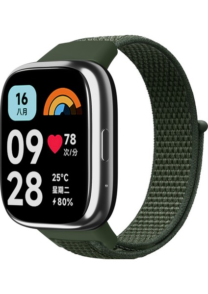 Xiaomi Redmi Watch 3 Lite / Watch 3 Aktif Naylon Saat Kayışı Yedek Bandı (Yurt Dışından) fiyatları