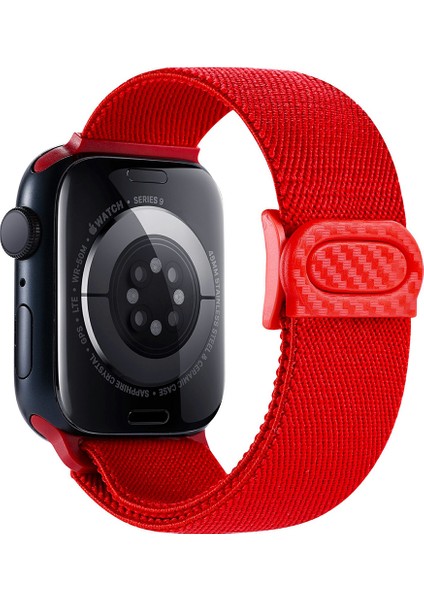 Apple Watch Ultra 2 49MM / Series 9 8 7 45MM Naylon Saat Kayışı (Yurt Dışından)