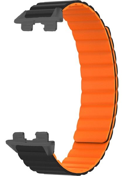 Huawei Band 9 Manyetik Bilek Bandı Ayarlanabilir Silikon Saat Kayışı (Yurt Dışından)