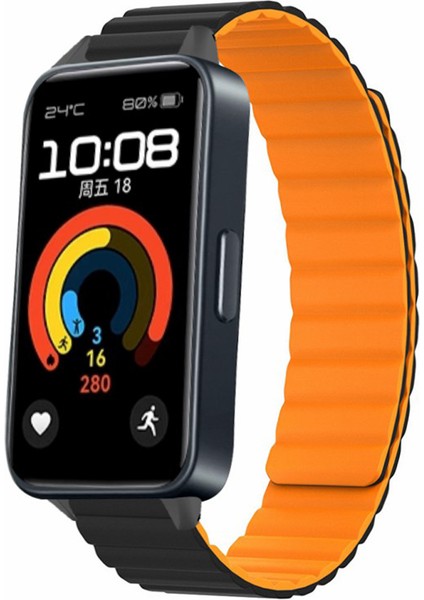 Huawei Band 9 Manyetik Bilek Bandı Ayarlanabilir Silikon Saat Kayışı (Yurt Dışından) fiyatları