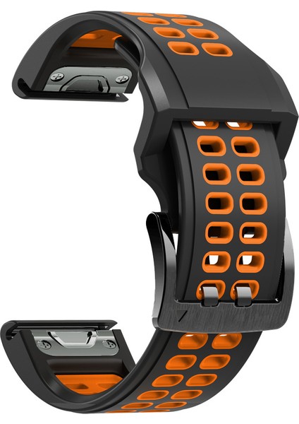 Garmin Quickfit 26MM Saat Kayışı Çift Sıra Delikli Silikon Kayış (Yurt Dışından) modelleri