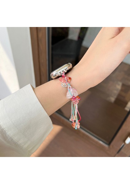 Apple Watch Series 9 8 7 41MM / 6 5 4 40MM Renkli Taşlar Watch Band (Yurt Dışından) indirimleri