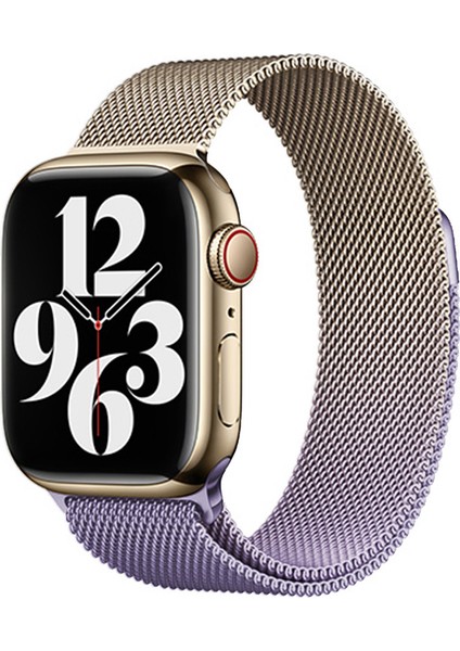Apple Watch Series 9 8 7 41MM / 6 5 4 40MM Watch Band Degrade Manyetik Kayış (Yurt Dışından) fiyatları