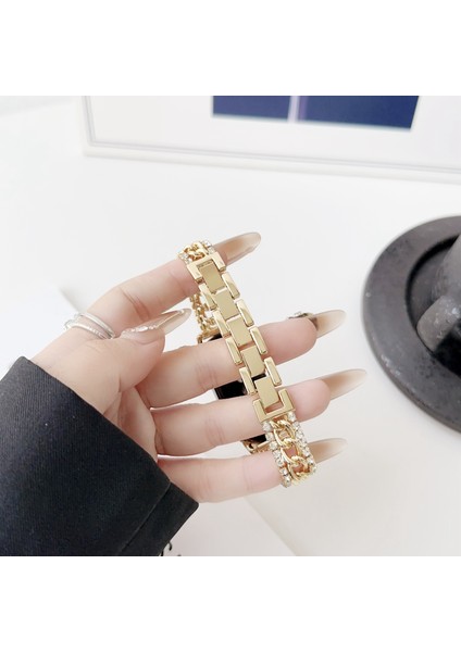 Xiaomi Smart Band 8 Yapay Elmas Dekor Bilezik Kayışı Çinko Alaşım Watch Band (Yurt Dışından) indirimleri
