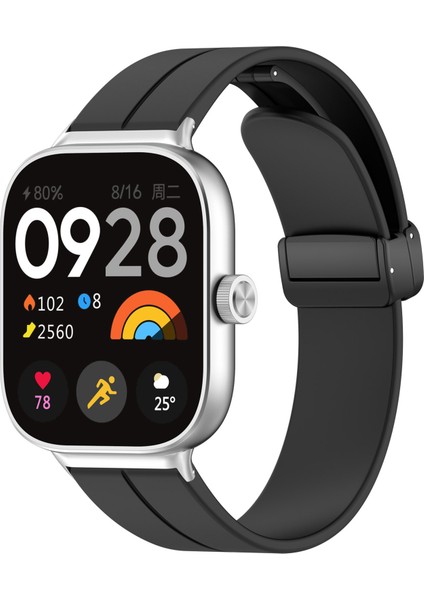 Xiaomi Redmi Watch 4 / Smart Band 8 Pro Silikon Kayış Yedek Bilek Bandı (Yurt Dışından)