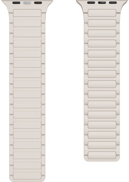 Apple Watch Series 9 8 7 41MM / 6 5 4 40MM Saat Kayışı Manyetik Silikon Bant (Yurt Dışından) modelleri