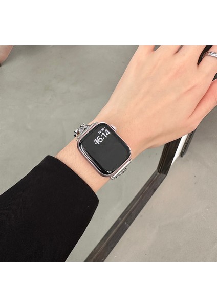 Apple Watch Series 9 8 7 41MM / 6 5 4 40MM Çinko Alaşımlı Saat Bandı (Yurt Dışından) modelleri