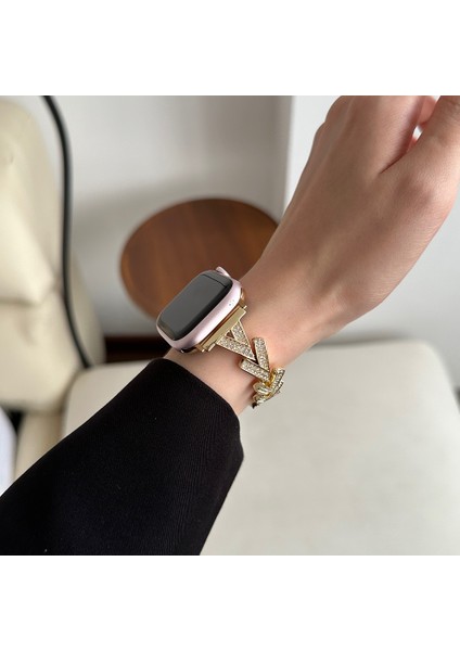 Apple Watch Series 9 8 7 41MM / 6 5 4 40MM Çinko Alaşımlı Saat Bandı (Yurt Dışından) fırsatları