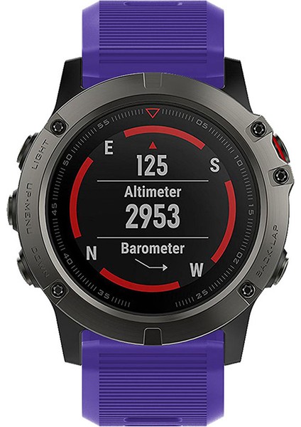 Garmin Fenix 6x / Fenix 7x / Instinct 2x Akıllı Saat Bandı Quickfit 26MM Silikon Kayış (Yurt Dışından) indirimleri
