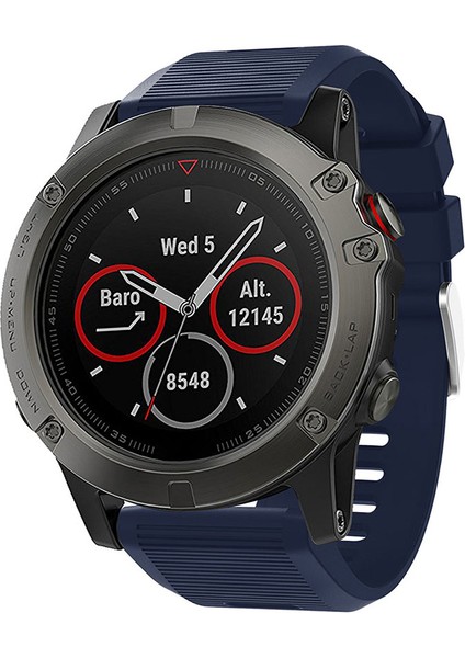 Garmin Fenix 6x / Fenix 7x / Instinct 2x Akıllı Saat Bandı Quickfit 26MM Silikon Kayış (Yurt Dışından) fırsatları