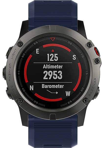 Garmin Fenix 6x / Fenix 7x / Instinct 2x Akıllı Saat Bandı Quickfit 26MM Silikon Kayış (Yurt Dışından) indirimleri
