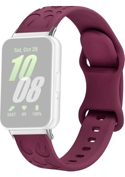 Samsung Galaxy Fit Silikon Yedek Saat Kayışı (Yurt Dışından)