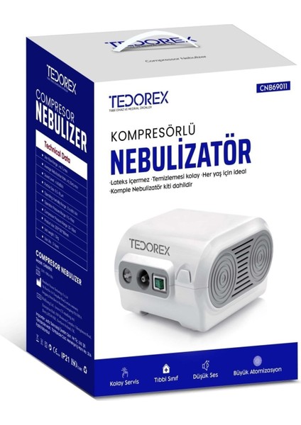 Kompresörlü Nebülizatör, Compressor Nebulizatör CNB69011 indirimleri