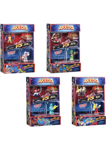 Akedo 2'li Figür Seti AKE01000 modelleri