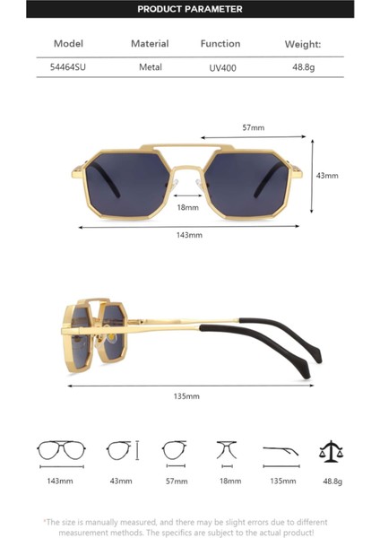 Kadın Steampunk Gretel Gold Metal Güneş Gözlüğü fiyatları