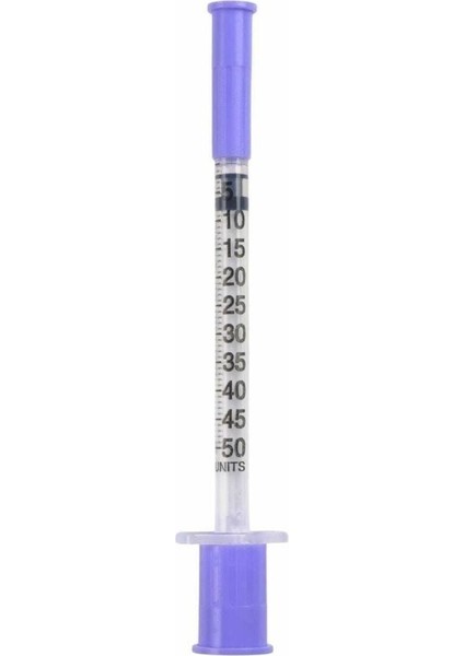 Micro Fine 0.5 ml Enjektör Şırınga (32G x 8mm) - 100 Adet