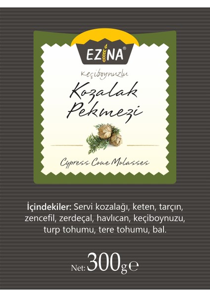 Kozalak Pekmezi modelleri