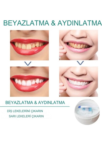 Diş Beyazlatma Tozu Aktif Karbon 50 gr Tooth Powder 5 Days Usa