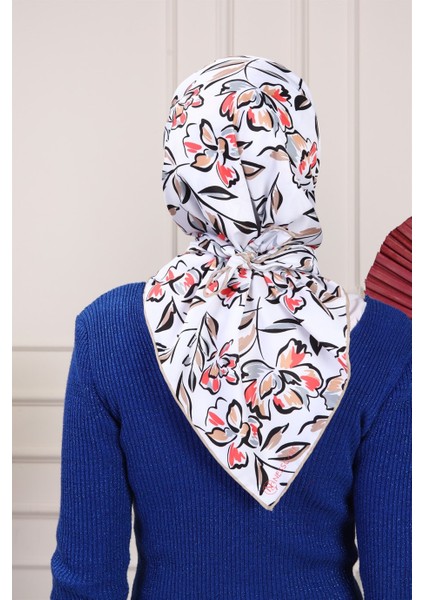 Caliope Twill Eşarp Vizon modelleri