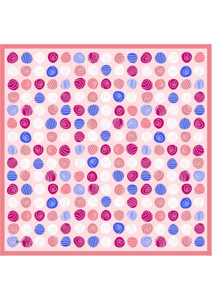 Dora Twill Eşarp Pembe