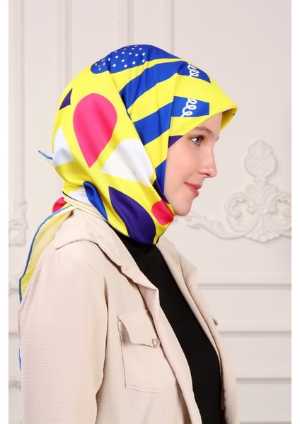 Bee You Twill Eşarp Sarı modelleri