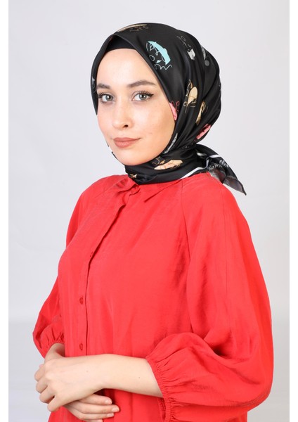 Be Different Twill Eşarp Siyah