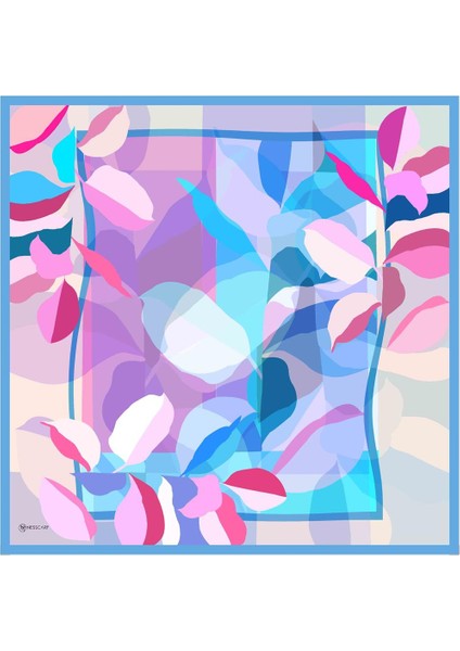 Belinda Twill Eşarp Mavi