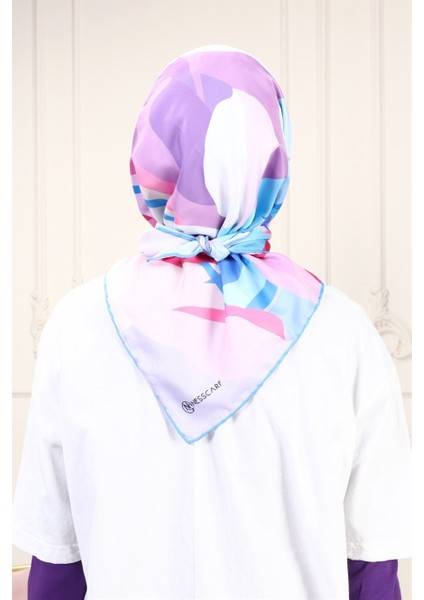 Belinda Twill Eşarp Mavi modelleri