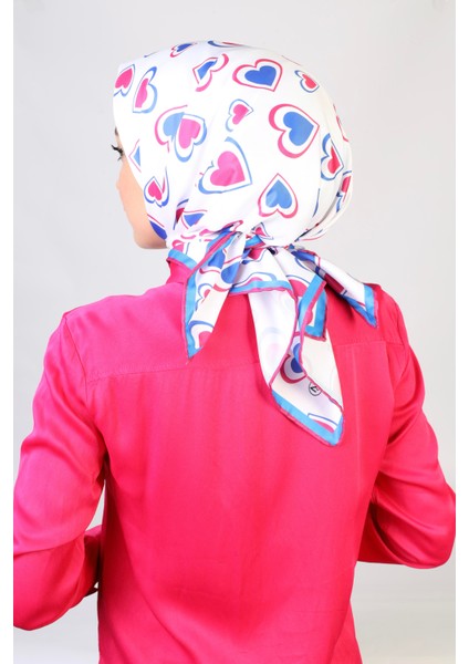 Cinta Twill Eşarp Mor modelleri