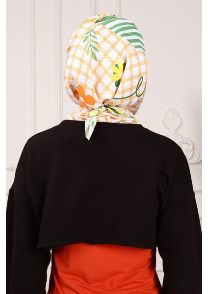 Mirala Twill Eşarp Sarı