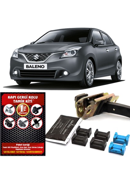 Suzuki Baleno Kapı Gergi (Limitör) Tamir Kiti 2010-2017 (2 Kapı Set)